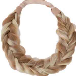 CAISHA Braided Hairpiece Hairband Headband Hair Accessories Light Blonde Mix